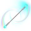 Flowtoys Lumina Twirl Baton v2 LED Light Up Twirling Baton - Silver (28 inches) view 1