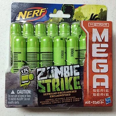 Nerf N-Strike Mega X15 Zombie Strike Darts Board Game