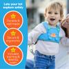 Trunki Toddler Leash - Fuss Free Toddler Walking Reins & Kids Safety Harness | Baby Leash for Kids  Bert Bear (Blue) view 3