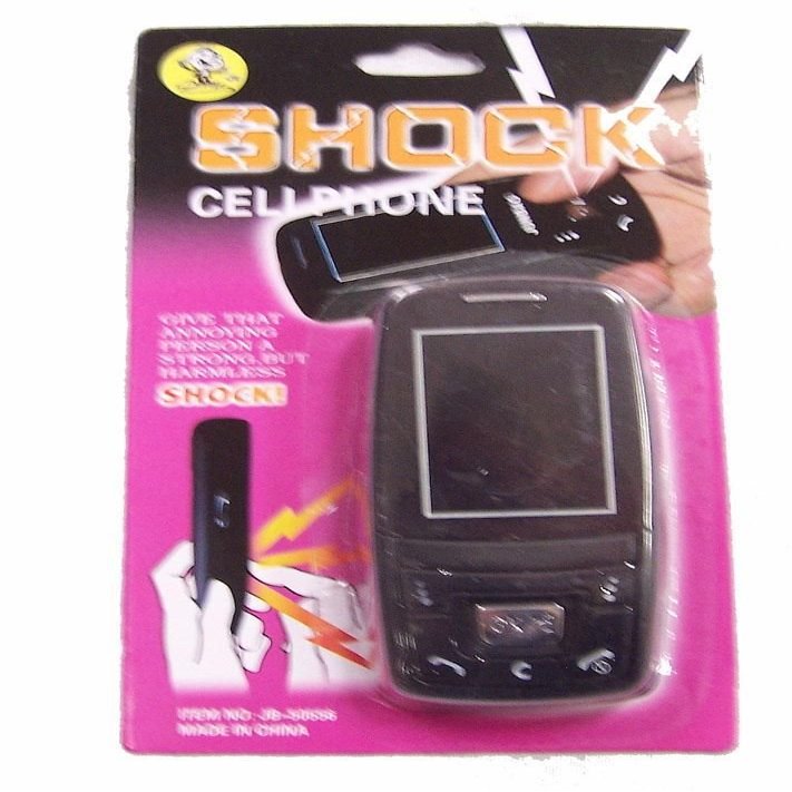 12 Pieces Bulk LOT Shocking Prank Novelty Cellular Cell Phone - Pratical Joke