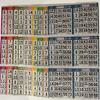 American Games Bingo Paper Game Cards - 6 Cards - 10 Sheets - 125 Books of 10 Sheets view 1