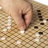 Go Set with Natural Wood Board | Portable 29 x 29cm (11.4" x 11.4") Set | Complete Set of 361 Stones | 19x19 Grid Layout, Portable Size for Travel | 2-Player - Classic Chinese Strategy Board Game view 2