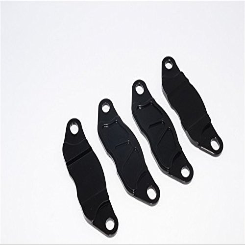 GPM For Team Losi 5ive-T Upgrade Parts Aluminum Brake Pads - 4Pcs Black