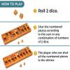BSIRI Shut The Box Board Games with Math Lover Player Wooden Box of Brain Teaser Puzzles to Get Fun on Game Adults and Seniors view 3