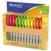 Westcott 13141 Kids Scissors, 5-Inch Pointed, Assorted, 12/Pack view 1