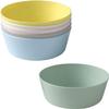 Ikea Kalas 301.929.60 BPA-Free Bowl, Assorted Colors, 6-Pack view 1