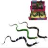 2 of These Asstorted Color Plastic 30 Inch Fake Rubber Snakes - Novelty Play Reptile Garden Snake view 2