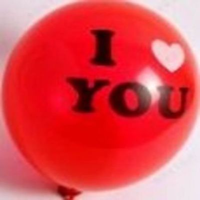 100 Pcs Red " I Love You" Latex Balloons Party Favor wedding Birthday US SELLER SHIP FAST