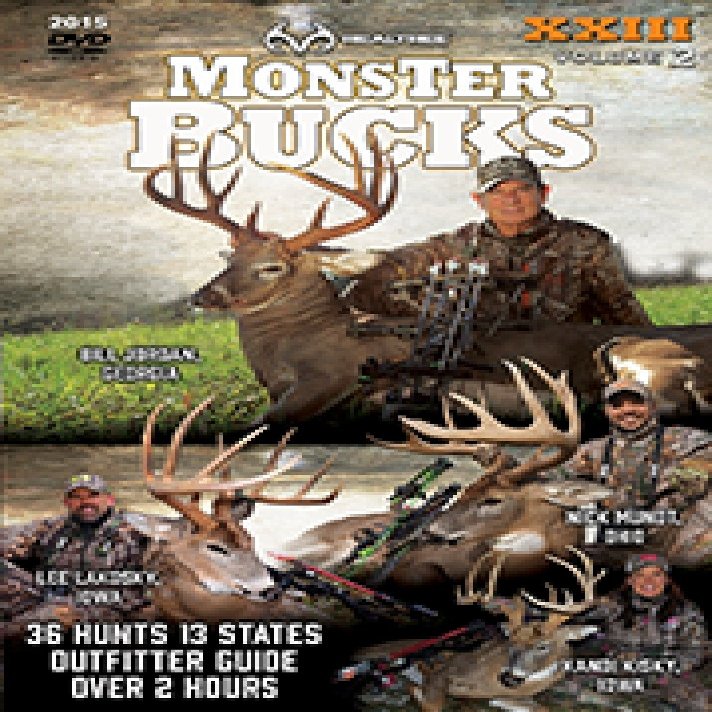 Realtree Outdoor Productions Monster Bucks XXIII, Volume 2 DVD (2015 Release)