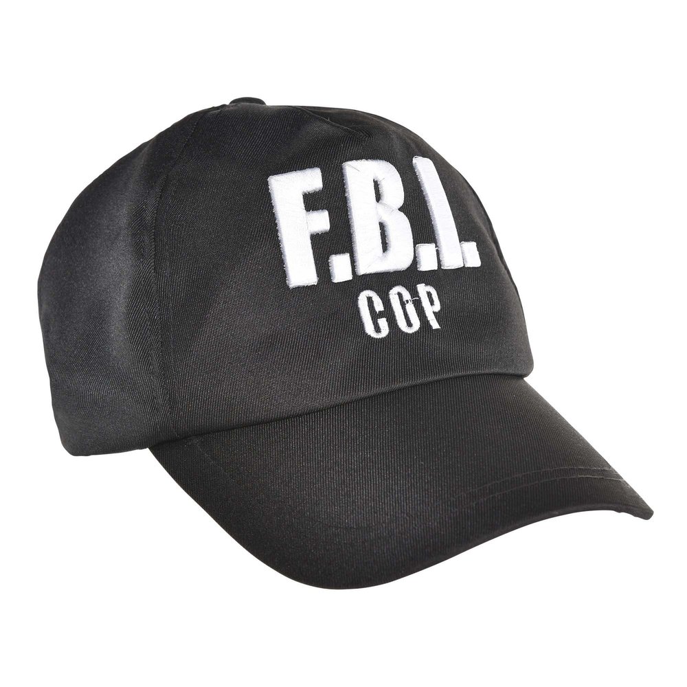 Amscan Forensic Hat - Costume Accessory 7" x 5", Black/White