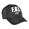 Amscan Forensic Hat - Costume Accessory 7" x 5", Black/White view 1