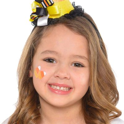 AMSCAN Candy Corn Fairy Body Jewelry - Various Sizes, Multicolor - 1 Pack