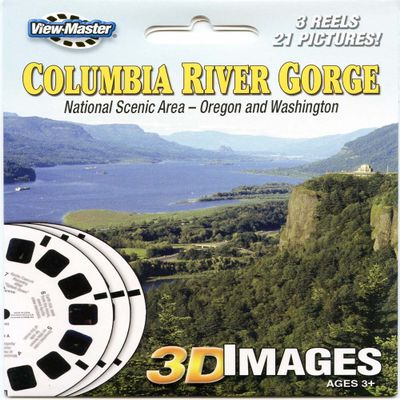 Columbia River Gorge Nationaol Scenic Area - ViewMaster Reels 3D - Unsold Store Stock - Never Opened