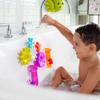 Boon Pipes Toddler Bath Toys - Interactive Toddler Sensory Toys - Suction Bath Toys for Hand Eye Coordination and Fine Motor Skills - Multicolored - 5 Count- Ages 12 Months and Up view 2