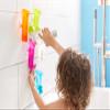 Boon Pipes Toddler Bath Toys - Interactive Toddler Sensory Toys - Suction Bath Toys for Hand Eye Coordination and Fine Motor Skills - Multicolored - 5 Count- Ages 12 Months and Up view 3