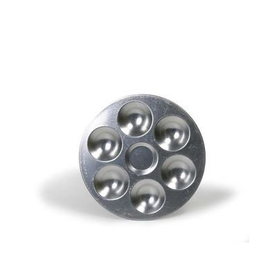 Ammo MIG-8008 Aluminium Pallet (6 Wells), Multicolour