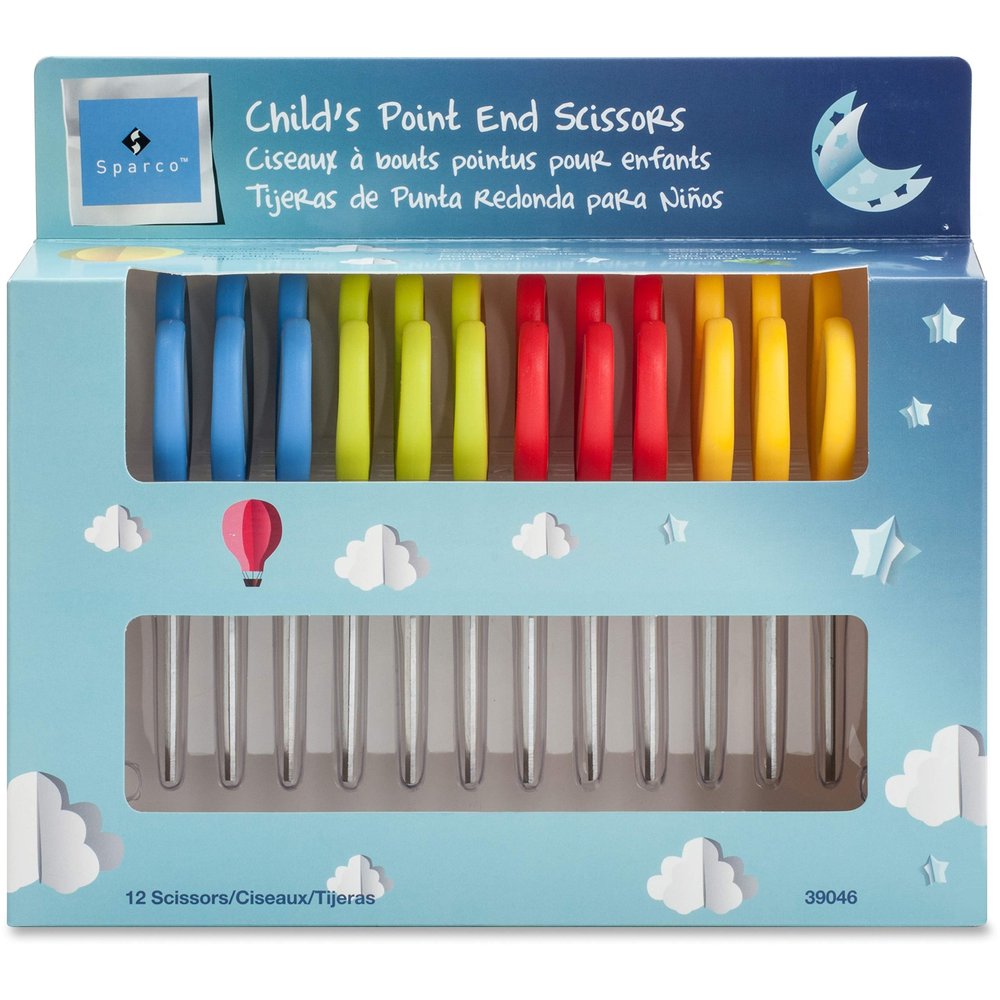 Sparco SPR39046-5 Kids Pointed End Scissors
