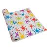 Fun Express Paint Splatter Tablecloth Roll, Disposable Plastic - 100 feet Long - Art Party Decorations and Supplies - VBS Vacation Bible School Supplies/Decor view 1