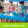 Step2 Cascading Cove Sand and Water Table, Kids Activity Sensory Playset, Comes with Umbrella, Summer Outdoor Toys, 7 Piece Toy Accessories, For Toddlers 1.5+ Years Old view 3