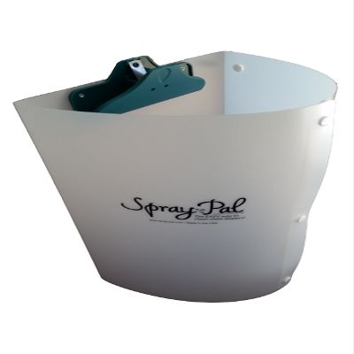 Spray Pal Diaper Sprayer Splatter Shield Patented Cloth Diaper Cleaning Shield No-Mess Baby Poop Cleanup Made in USA Reusable & Eco-Friendly Sprayer Accessory