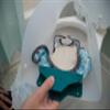 Spray Pal Diaper Sprayer Splatter Shield  Patented Cloth Diaper Cleaning Shield  No-Mess Baby Poop Cleanup  Made in USA  Reusable & Eco-Friendly  Sprayer Accessory view 4