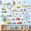 DECOWALL Transport Road Wall Decals Stickers Cars Trucks (SG3-1404P1405) view 2