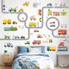 DECOWALL Transport Road Wall Decals Stickers Cars Trucks (SG3-1404P1405) view 3