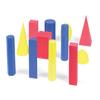 hand2mind Foam Geometric Solid Blocks, Assorted Colors, 3D Shapes (Set of 12) view 3