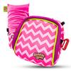 Bubblebum Booster Car Seat, Inflatable Booster Seat for Kids, Travel Carseat, Backless Portable Child Safety Seats for Car, Inflatable Seats for Cars 40-100 lbs, for 4 Year Old + Toddler, Kid - Pink view 4