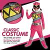 Pink Power Rangers Costume for Toddlers. Official Licensed Pink Ranger Dino Charge Classic Power Ranger Suit with Mask for Girls, Medium (3T-4T) view 3