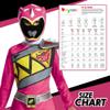 Pink Power Rangers Costume for Kids. Official Licensed Pink Ranger Dino Charge Classic Power Ranger Suit with Mask for Girls, Medium (7-8) view 4