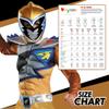 Disguise Gold Power Rangers Dino Charge Classic Muscle Costume for Boys with Mask, Small (4-6) view 4