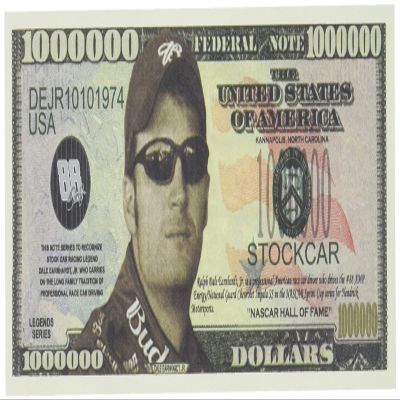 (100) Dale Earnhardt Jr. Million Dollar Bill