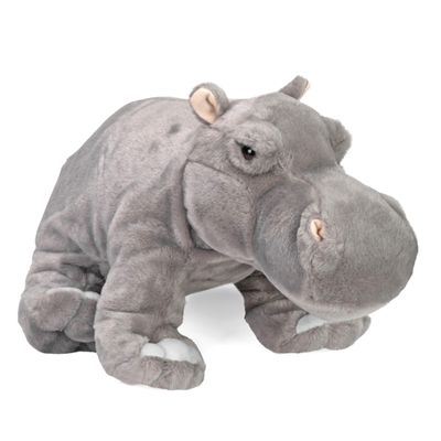 Wild Republic Hippo Plush, Stuffed Animal, Plush Toy, Gifts for Kids, Cuddlekins 12 Inches,Multi