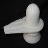 craftslook Natural White Stone Shivling 4" inch | Shivalingam Shivling Shiv Ling Idol Statue Figurine for Home Decor and Pooja Shiv Ling Idol Murti with Yoni Base for Pooja and Peaceful Meditation view 1