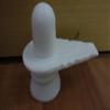 craftslook Natural White Stone Shivling 4" inch | Shivalingam Shivling Shiv Ling Idol Statue Figurine for Home Decor and Pooja Shiv Ling Idol Murti with Yoni Base for Pooja and Peaceful Meditation view 2