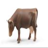 Bruder 02308 Brown Dairy Cow | 1:16 Scale Farm Animal Figure for Indoor & Outdoor Play. Durable Toy for Sand, Snow & Farm Sets view 3