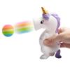 Hog Wild Unicorn Ball Popper Toy - Includes 4 Soft Foam Balls - Squeeze to Pop Air Powered Balls Up to 20 Feet - Launcher Safe for Indoor/Outdoor Play - Party Favor Gift for Kids, Girls, Boys Ages 5+ view 2