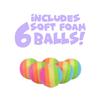 Hog Wild Unicorn Ball Popper Toy - Includes 4 Soft Foam Balls - Squeeze to Pop Air Powered Balls Up to 20 Feet - Launcher Safe for Indoor/Outdoor Play - Party Favor Gift for Kids, Girls, Boys Ages 5+ view 4