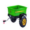 Peg Perego John Deere Adventure Trailer, Extra Large Accessory for John Deere Gators, Green view 1