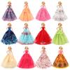 BARWA 5 Pcs Handmade Doll Clothes Wedding Gowns Party Dresses for 11.5 inch Dolls view 2