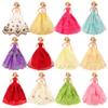 BARWA 5 Pcs Handmade Doll Clothes Wedding Gowns Party Dresses for 11.5 inch Dolls view 3