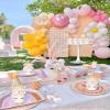 80 Pieces Unicorn Cupcake Toppers and Wrappers Decorations Unicorn Cup Cake Liners Rainbow Birthday Party Supplies Used for decorating desserts at birthday parties view 4