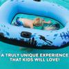 Sieco Design AQUAVUE Voyager, Clear Bottom Inflatable Raft, for Kids and Adults view 4