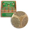 1.5" Original Wooden PRAYER CUBE with SIX Prayers, Includes The Lord's Prayer, Serenity & 4 More - Religious EDUCATION Inspirational GIFT - COMMUNION Confirmation BOXED DICE view 1