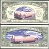 1956 Thunderbird T-Bird Novelty Money Bill in Collector Grade Currency Holder view 1