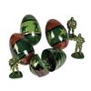 OTC Toy Filled Army Soldier Camouflage Themed Easter Eggs - 12 Pieces view 1