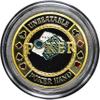MRC POKER Hand Painted Poker Card Guard Protector - Unbeatable Poker Hand view 1