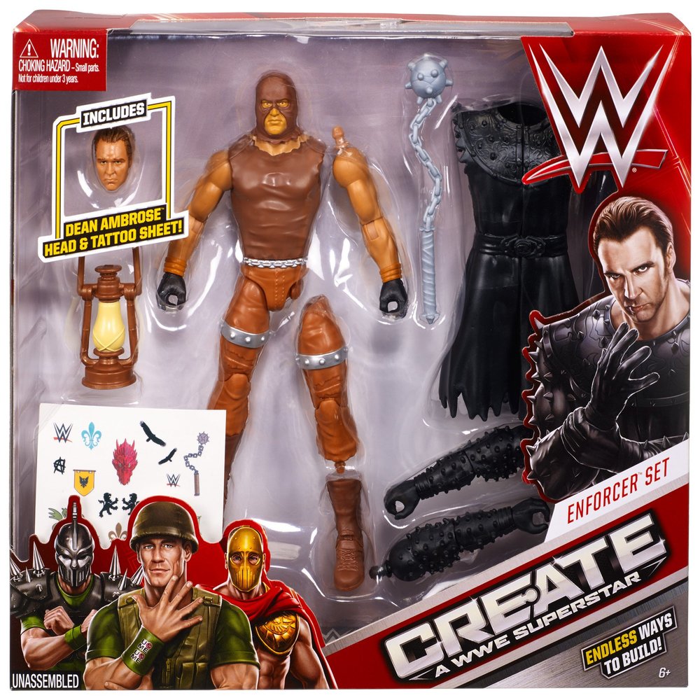 Create a WWE Superstar Dean Ambrose Pack