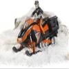 Bruder Snowmobile with Driver & Accessories view 2